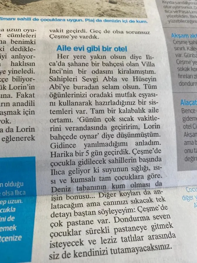 招待所 Villa Inci Çeşme 土耳其